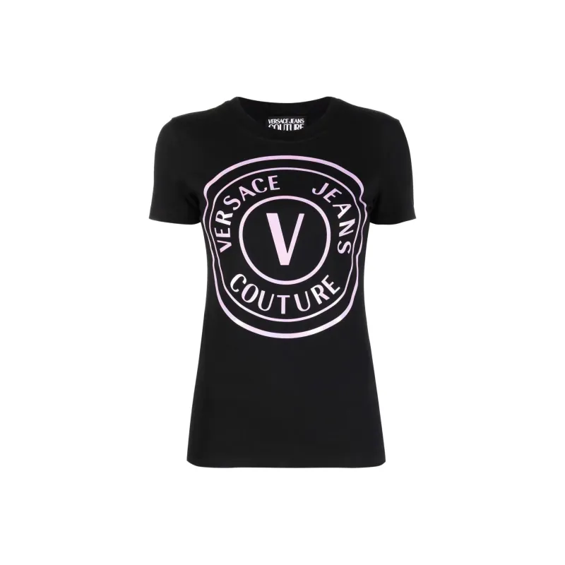 VERSACE JEANS COUTURE T Shirt Women's Black-0