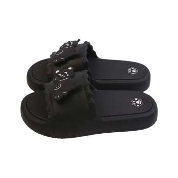SHIGUDE Slippers Women's, Black