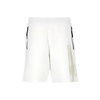 STONE ISLAND Logo Printed Elasticated Waist Shorts