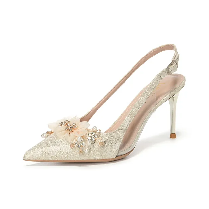 Varib Slim Heel High Heels Women's-4