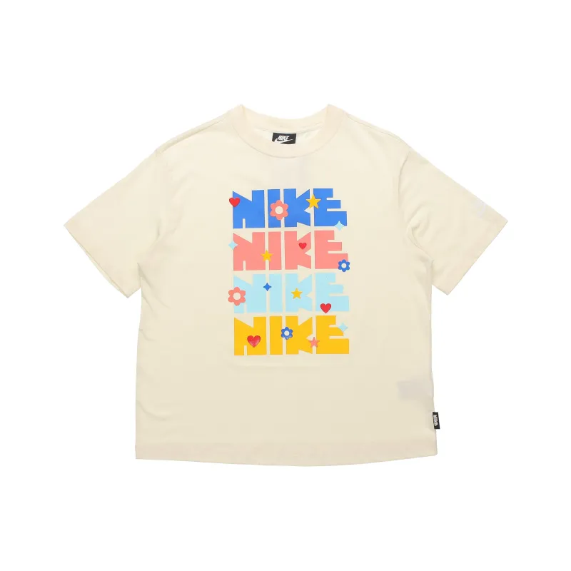 Nike Set in Sleeve T Shirt Women's Coconut Milk-0