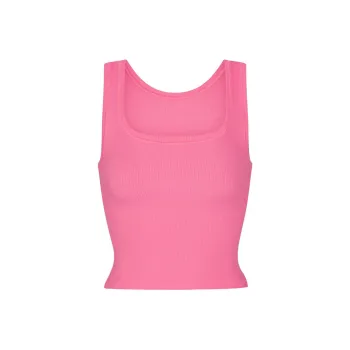 SKIMS Tank Top Women's SUGAR PINK/Candy Pink