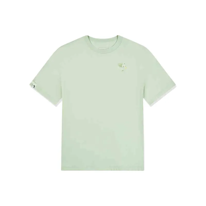 QIAODAN Sports Life Collection T Shirt Women's New Leaf Green-0