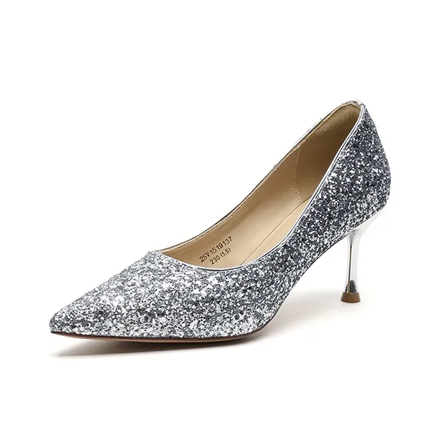 FIVE PLUS Slim Heel High Heels 7.5cm Women's-7