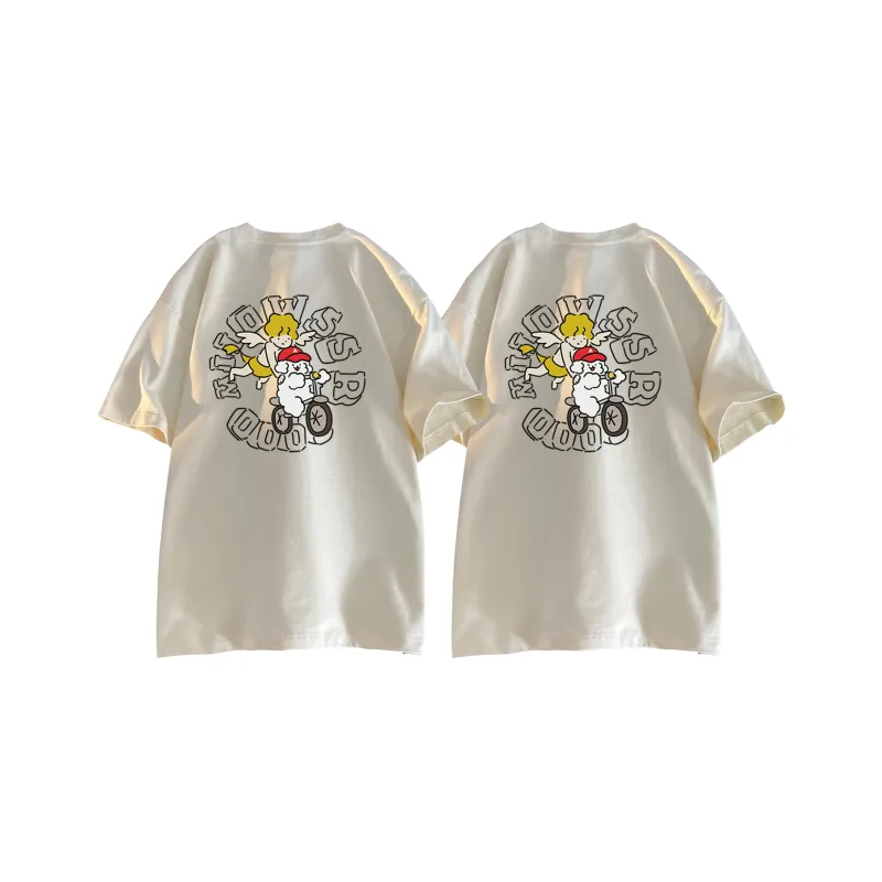 MIIOW Trend Party Series Short Sleeved T Shirts Unisex-33