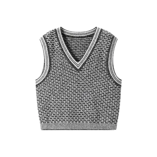 EICHITOO Tank Tops Women's Light Gray Pattern