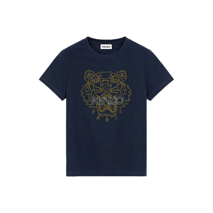 KENZO T-Shirts Women's Navy-0