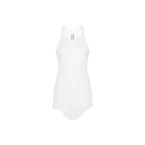 RICK OWENS Fine ribbed Tank Top