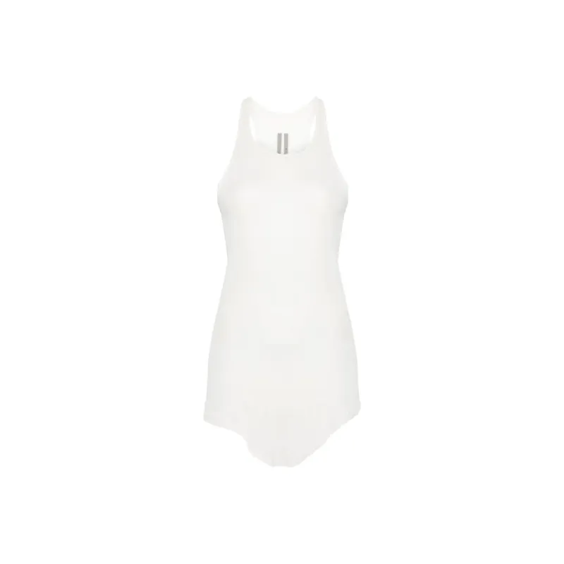 RICK OWENS Ribbed Tank Top-0