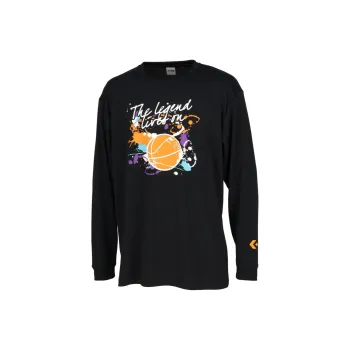 Converse SS25 T Shirt Unisex Black/Orange
