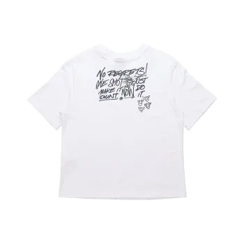 Nike Drop Shoulder Sleeve T Shirt Women's White