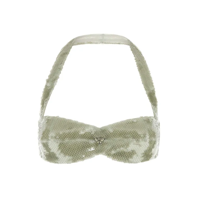 PRADA Tank Top Women's Light Green-0