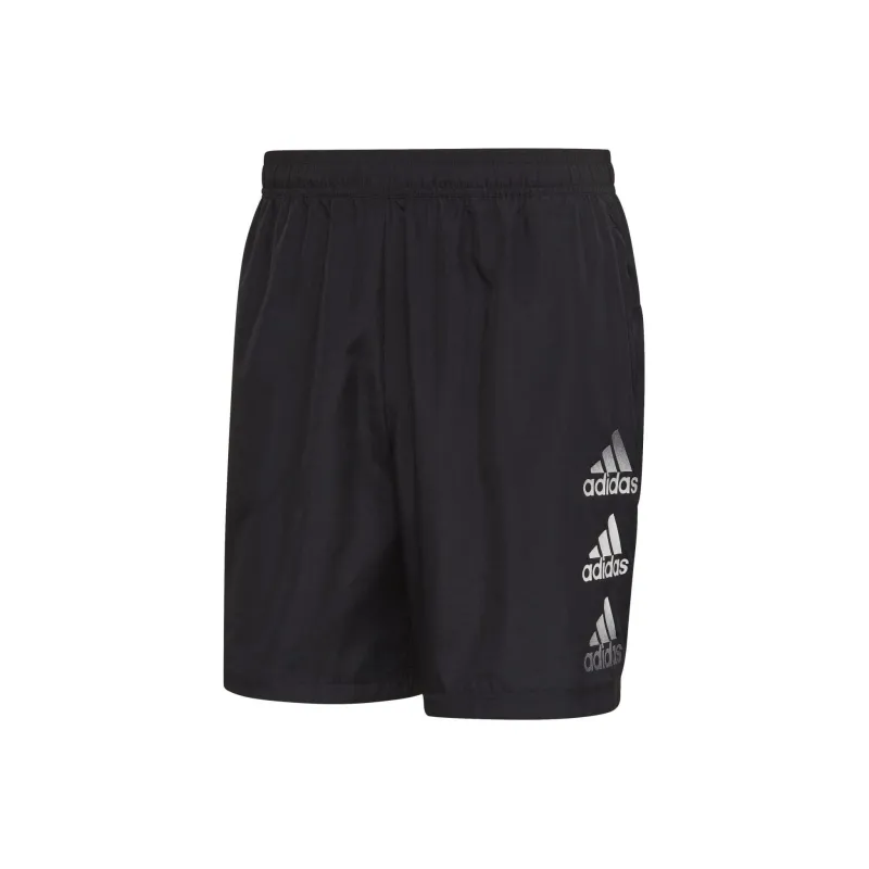 Adidas D2M LOGO SHORT Sports Shorts Men's Black-0