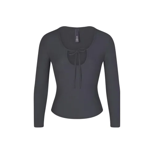 Skims T Shirts Women's GRAPHITE/Graphite
