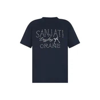 Sanjati T Shirt Women's Navy Blue