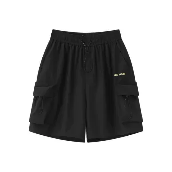 YK&YB Casual Shorts Men's Black