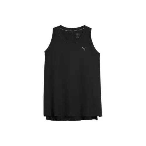 PUMA Maternity STUDIO Trend Tank Tops Women's Black