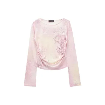 Ed Hardy T Shirts Women's Pink
