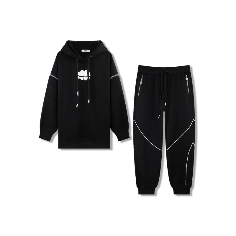 SAKUN Sweatshirt Sets Unisex-0