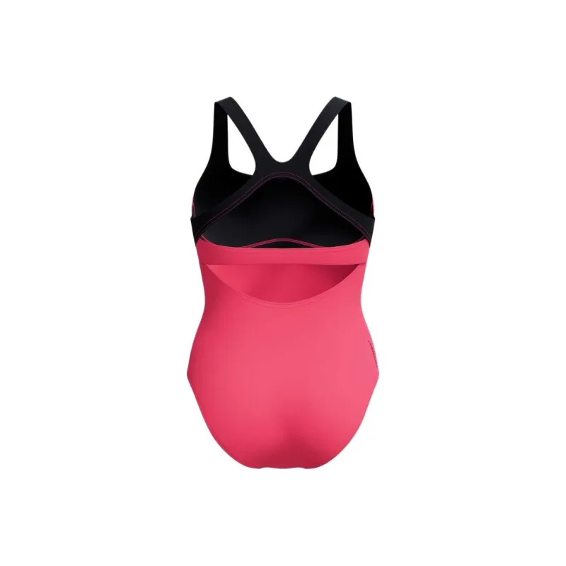 Speedo Racerback Swimsuit Pink One piece Swimsuit Women's Pink-1