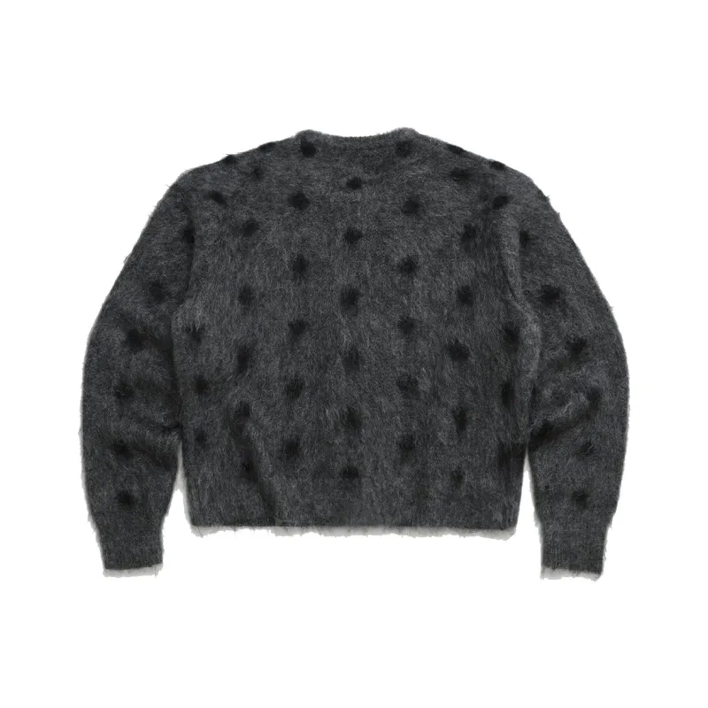 Madhappy X Needles Mohair Cardigan Graphite-1