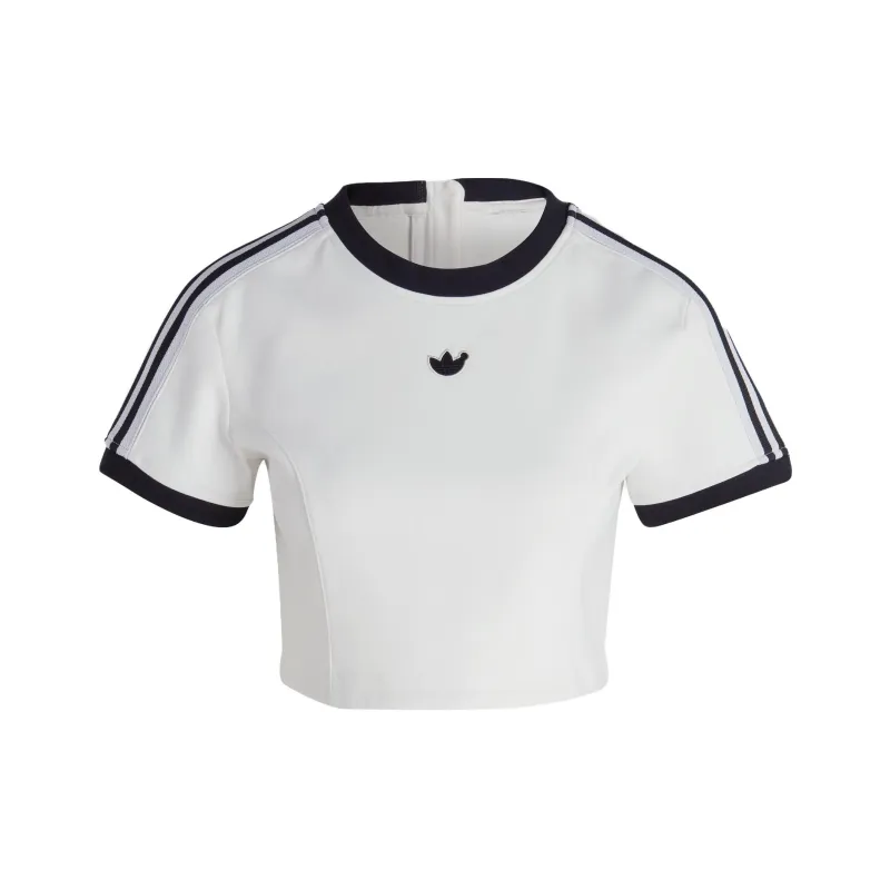 Adidas Originals BLUE VERSION CROP TEE Crop Top Women's White-0