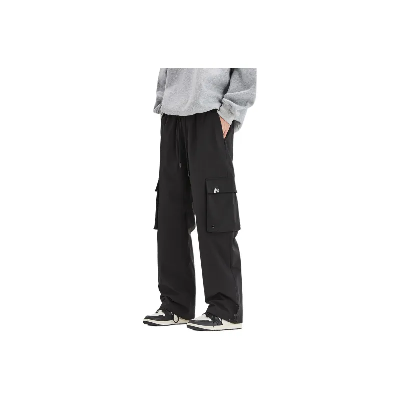 ALL IN Casual Pants Men's Jet Black-0