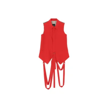 Yohji Yamamoto Tank Top Women's Red