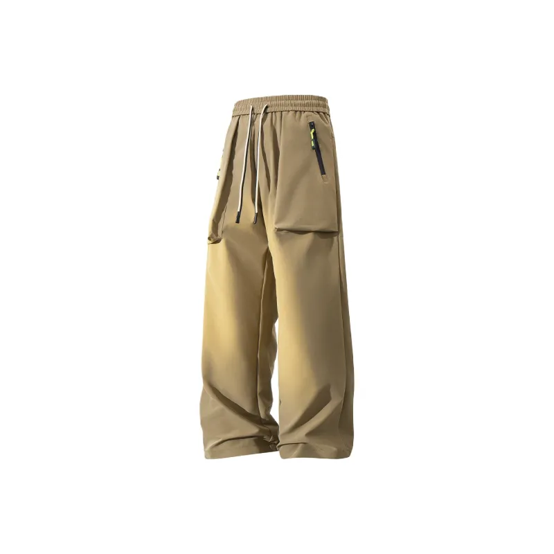 FASTFISH Casual Pants Unisex Army Green-14