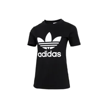 Adidas Originals Set in Sleeve T Shirt Women's Black