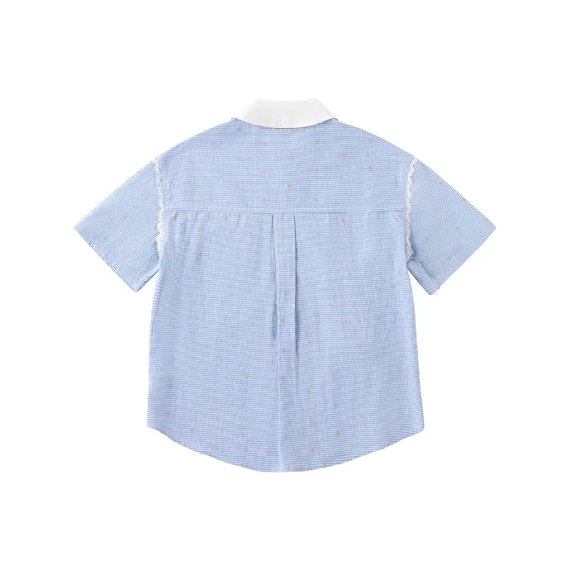 LAMLICKA Shirts Women's Blue-1