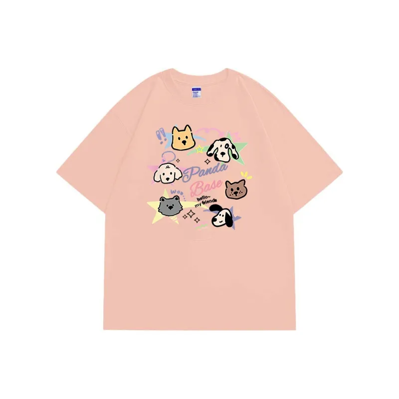 PANDA BASE T Shirts Unisex-4