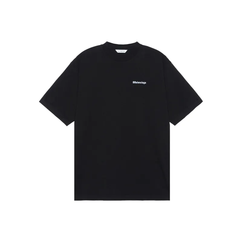 Balenciaga Bb T Shirt 'Black'-0