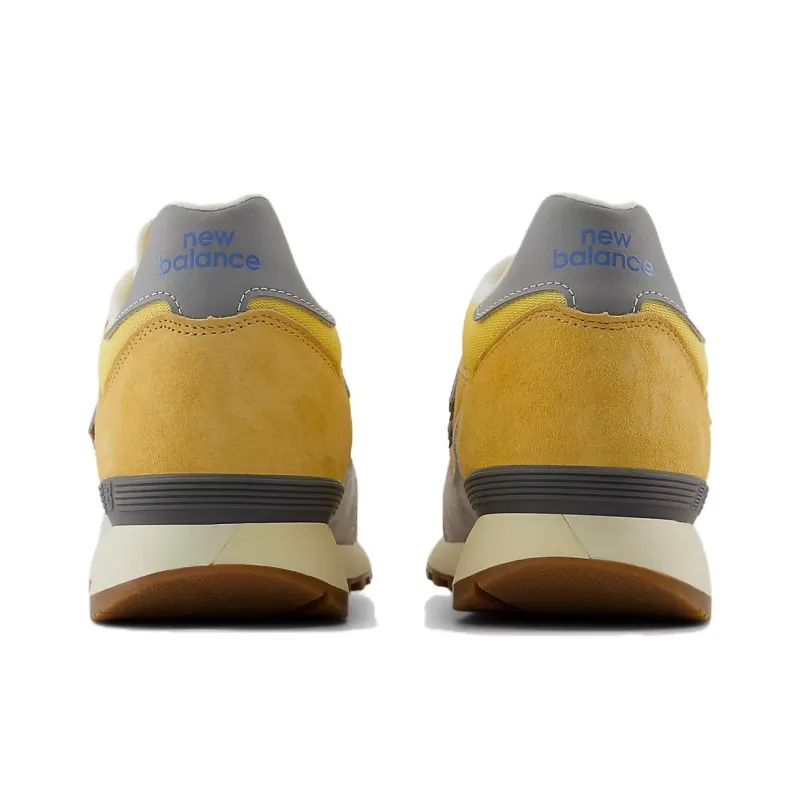 New Balance NB 475 Abrasion Resistant Slip Resistant Low Top Casual Running Shoes Unisex Yellow Gray Blue-4
