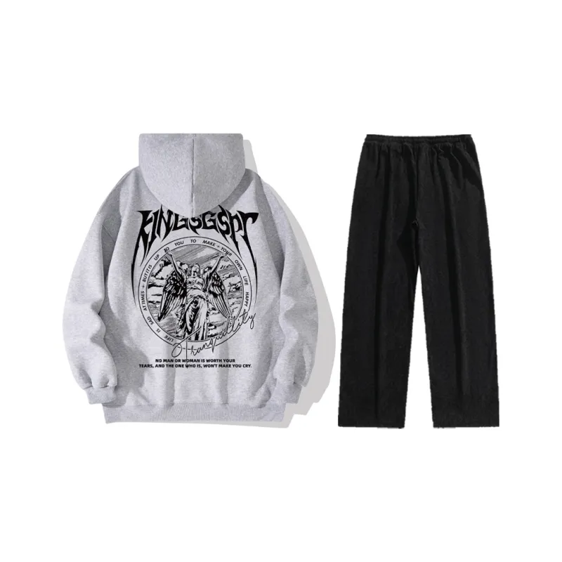 Kingsgspc Sweatshirt Set Unisex-53