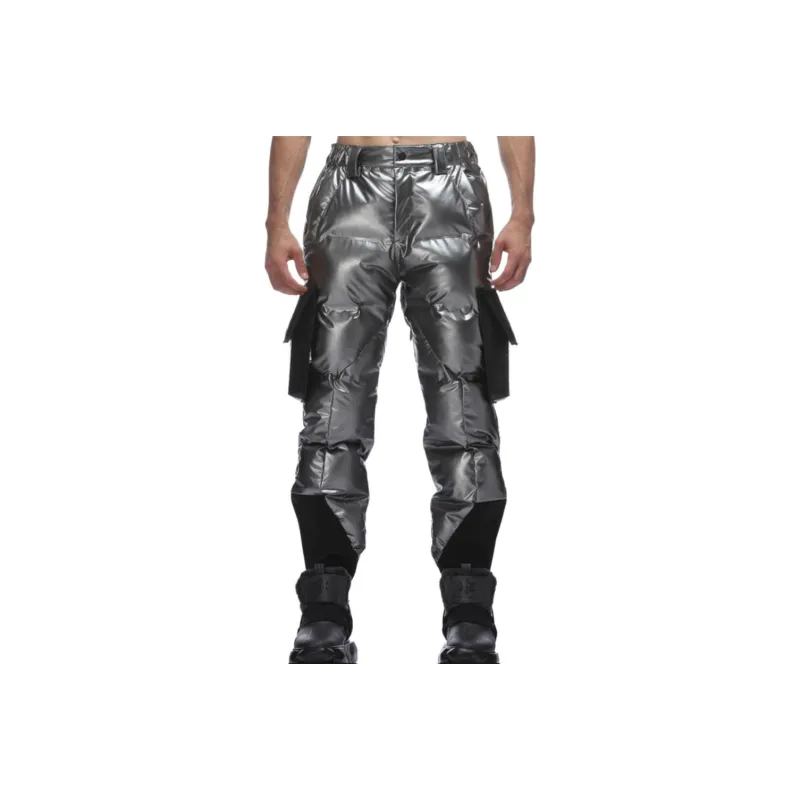 NORVINCY Winter American Casual Padded Casual Pants Unisex-0