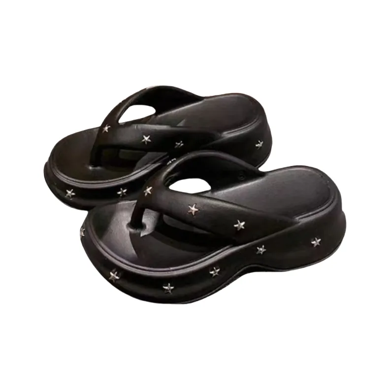 TLIT Outerwear Stylish Sandal High Heel With A Squashy And Bouncy Feeling, Perfect For A Seaside Vacation Beach Sandals-5