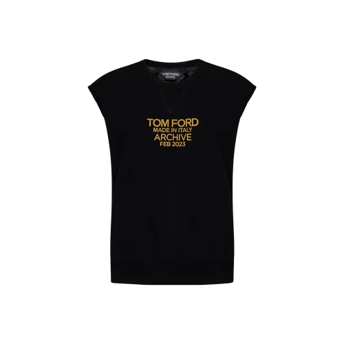 TOM FORD Logo print Cotton T shirt
