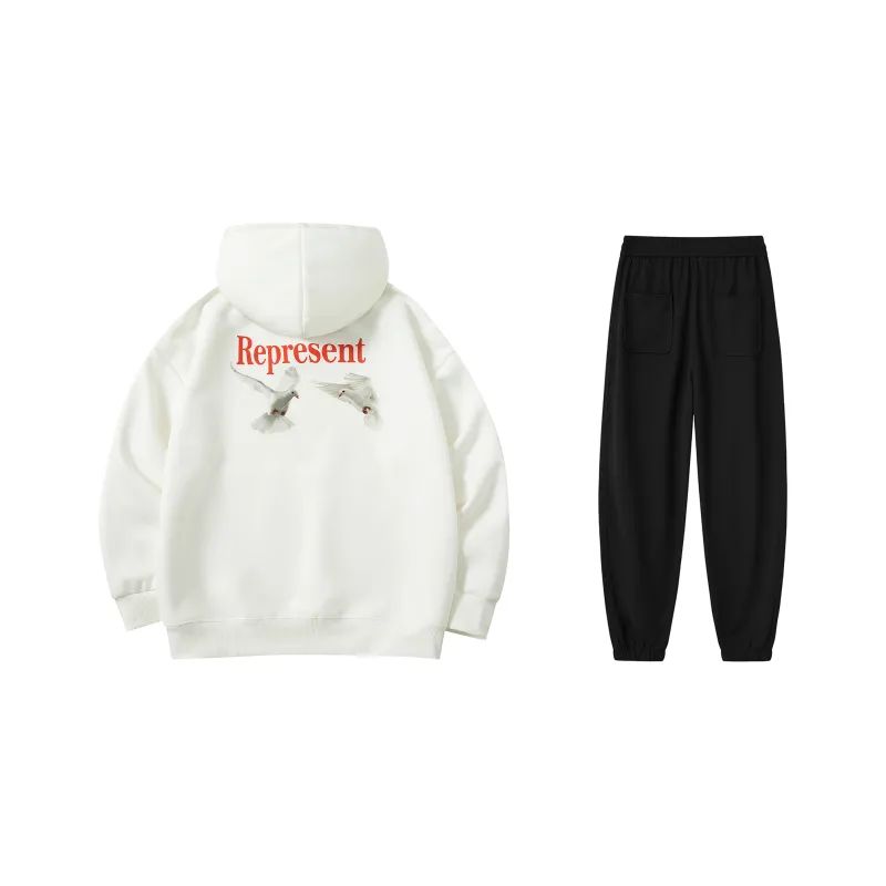ALORGEEK Sweatshirt Sets Unisex-4