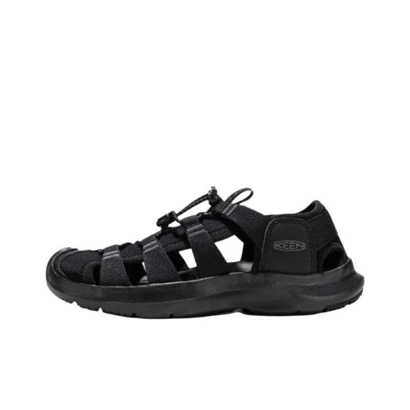 KEEN SEANIK H2 Slip Resistant River Trekking Shoes Men's Black-0