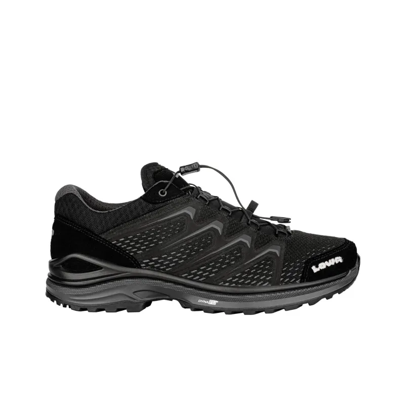 Lowa Maddo Anti Slip Wear Resistant Low Top Hiking Shoes Men's Black-1