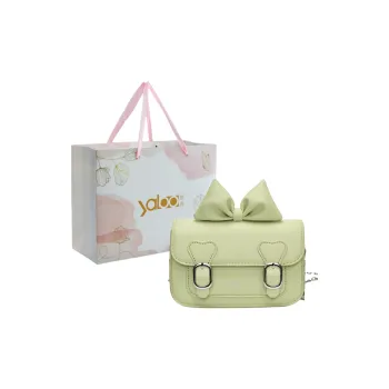 Yalu PU Crossbody Bag Women's Ivory/Silver/Black/Pink/Light Green