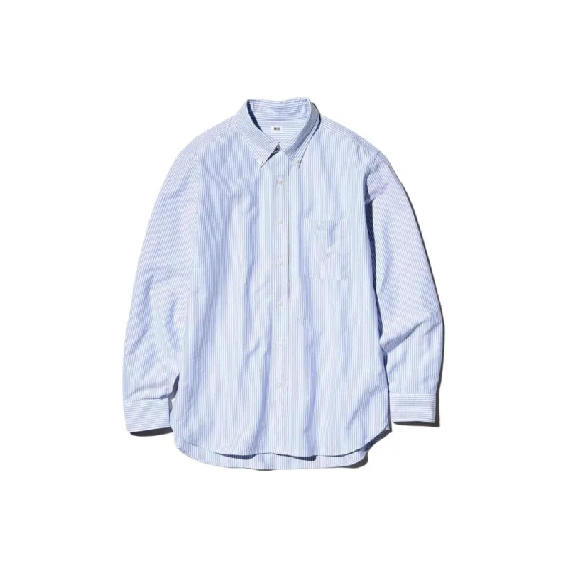 UNIQLO Shirts Unisex Royal Blue-0