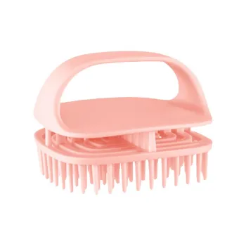 Gentle Welcome Japanese Silicone Handheld Scalp Cleanser Massage Brush Clean The Scalp
