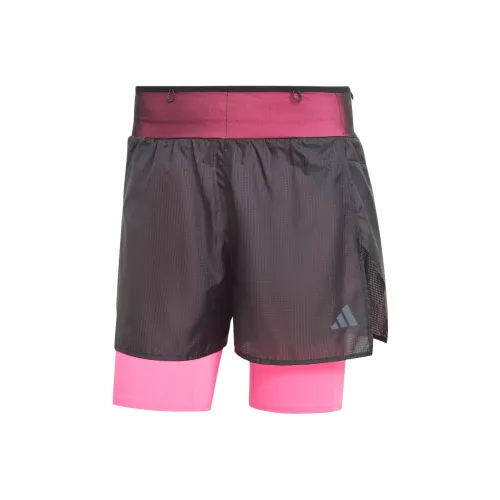 Adidas Tokyo Running 2 In 1 Shorts Sports Shorts Men's Black