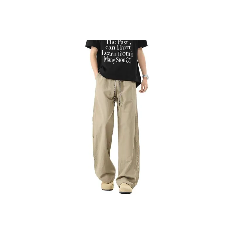 NOME Everyday Commute Minimalist Style Fashion Wide Leg Casual Pants Unisex-10