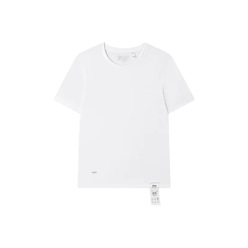 FILA WHITE T Shirt Women's Standard White-0