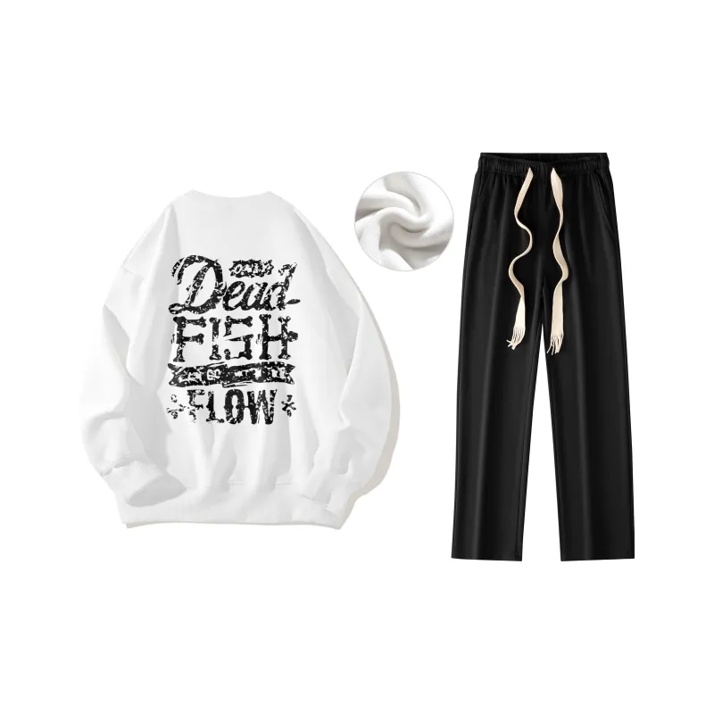 B.X Sweatshirt Sets Unisex-23
