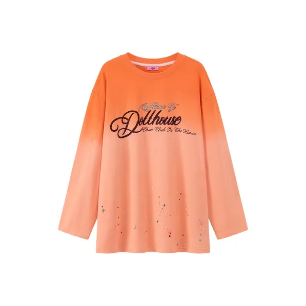 CHUU T Shirts Women's Orange-0