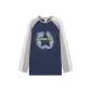 Navy Blue & Light Gray